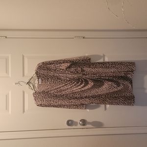 Animal print Calvin Klein XL dress.